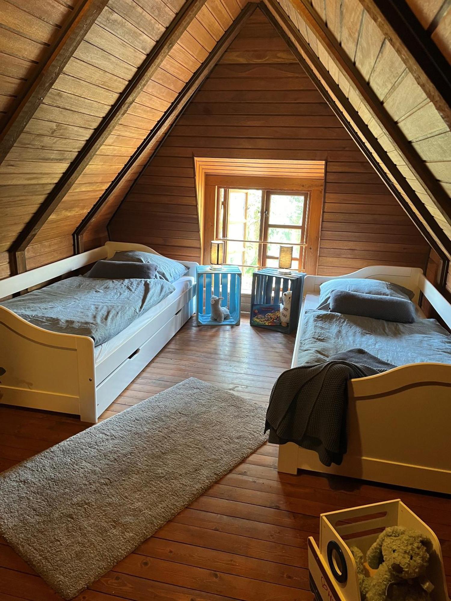 Ruhe Unter Reet-Haus Mit Sauna, Whirlpool Und Kamin Gnarrenburg Экстерьер фото